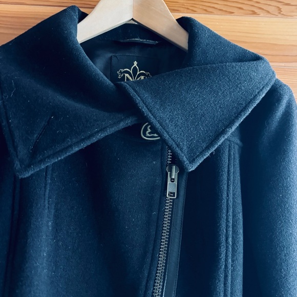 Mackage Wool and Leather Jacket - Picture 3 of 5